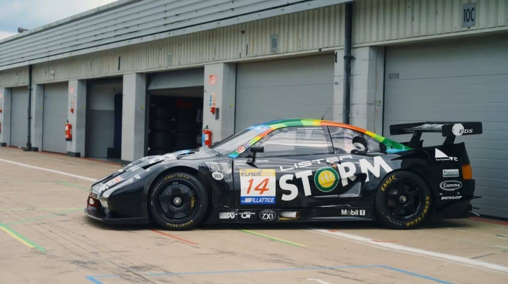 Ben Collins test Lister Storm GT