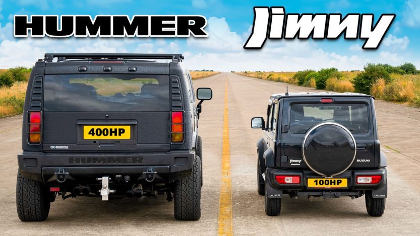 Hummer H2 vs Suzuki Jimny