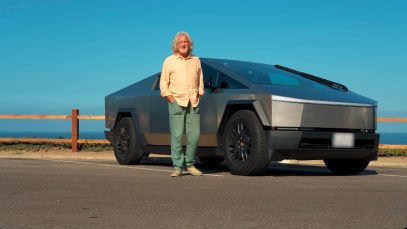 James May test de Tesla Cybertruck