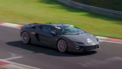 Lamborghini Temerario zonder camouflage op de Nürburgring