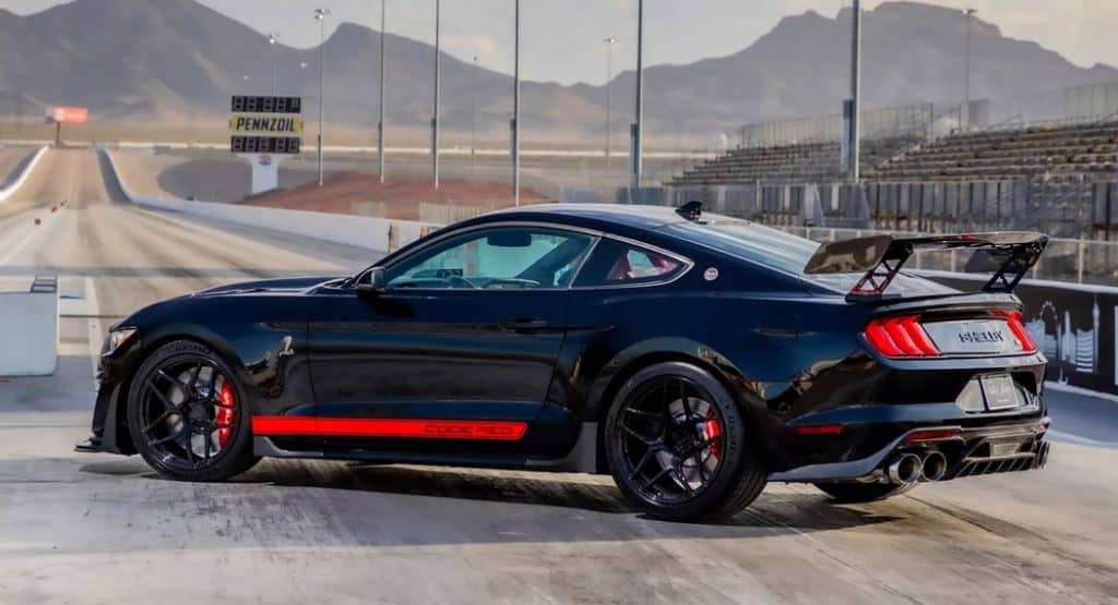 Shelby GT500 Code Red legt kwart mijl af in 8,59 sec