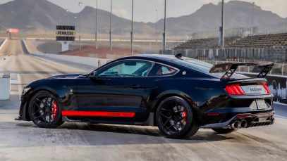 Shelby GT500 Code Red legt kwart mijl af in 8,59 sec