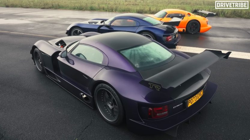 Deze TVR Cerbera Speed 12 Replica is angstaanjagend