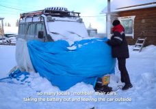 Een auto bezitten in de koudste bewoonde plek op aarde 