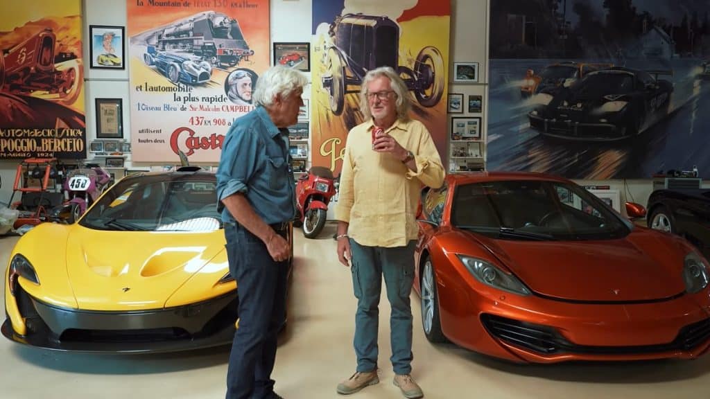 James May bezoekt Jay Leno's Garage