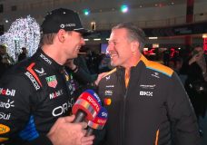 Max Verstappen interview met Zak Brown