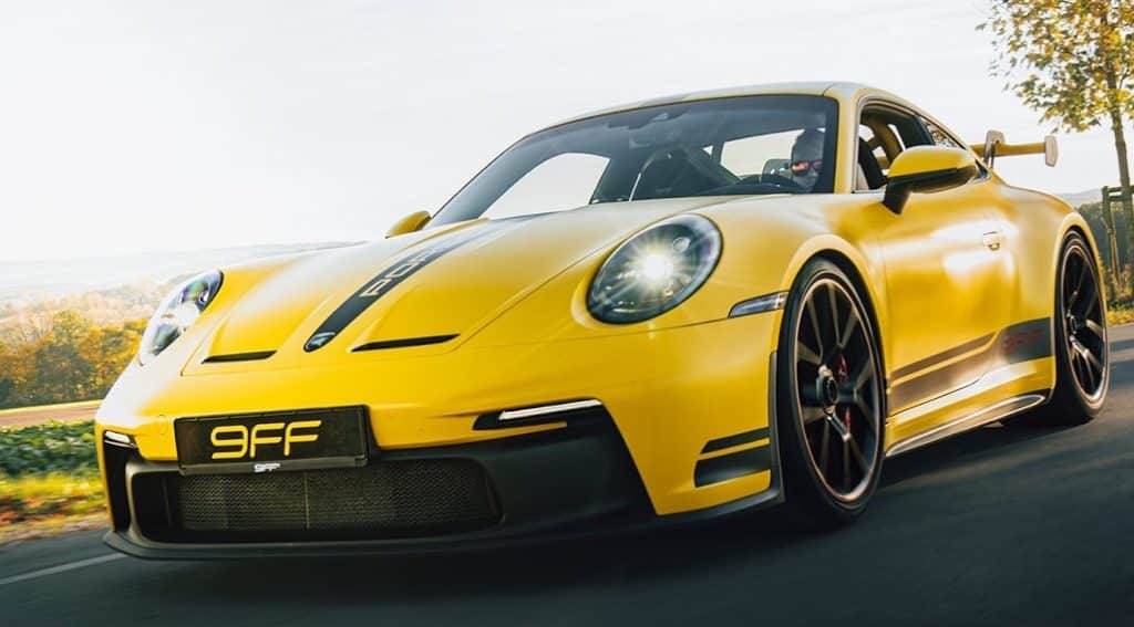 9FF presenteert een twin turbo 992 GT3