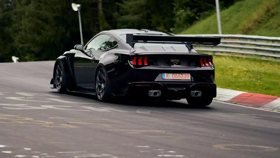 Ford Mustang GTD Nordschleife lap