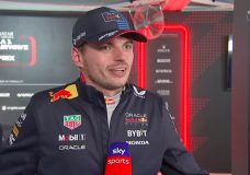 Max Verstappen reageert op zege in GP Qatar