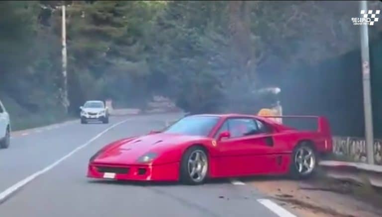 Twee Ferrari F40’s gecrasht in één week