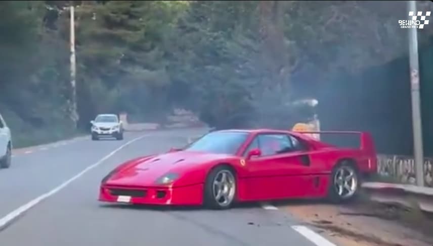 Twee Ferrari F40’s gecrasht in één week