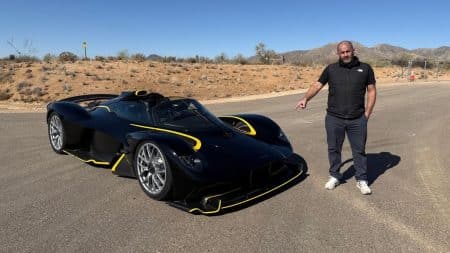 Chris Harris test de Aston Martin Valkyrie Roadster