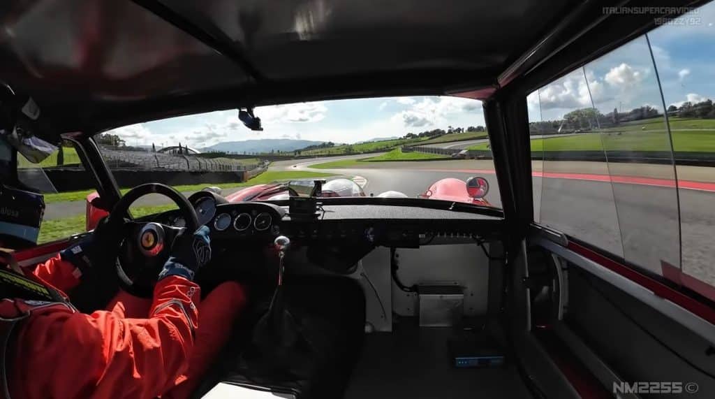 Onboard bij de 1962 Ferrari 250 GT SWB Breadvan op Mugello