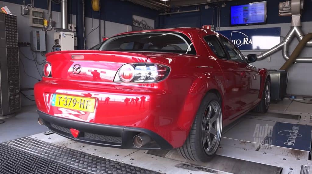 Op de Rollenbank - Mazda RX-8 High Performance