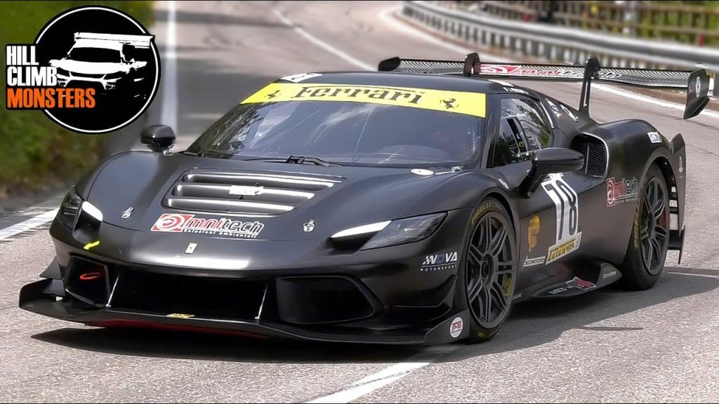 Ferrari 296 Challenge debuteert in Hillclimb